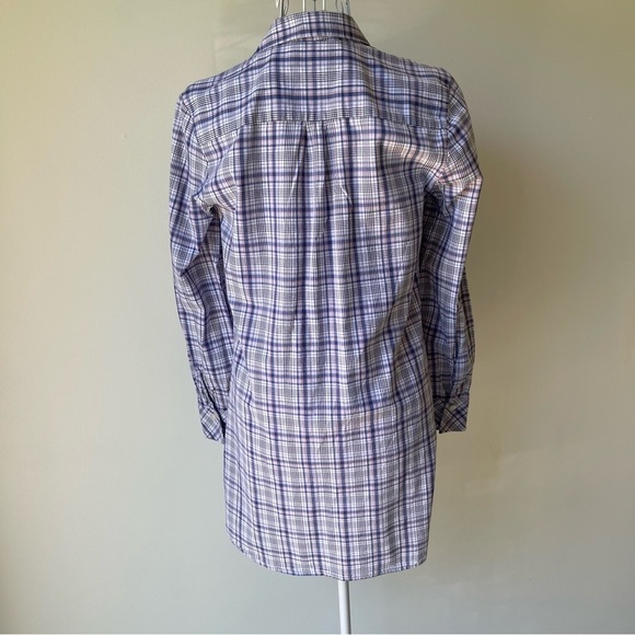 Vintage Cache acid wash blue denim embellished padded shoulders button up SZ S - Picture 10 of 11